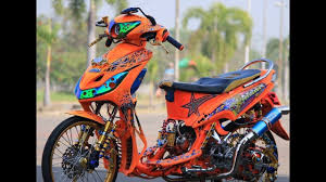 Modifikasi Motor Mio Cantik Motor Ungu Kendaraan