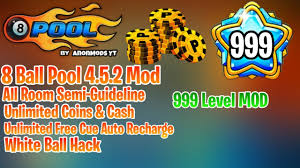 You can use these to enter higher. 8 Ball Pool 4 5 2 Mod Apk 999 Level Semi Guideline All Room White Ball Free Auto Recharge More Youtube