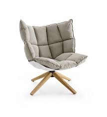 husk chair low back wood base in 2021 armchair patricia urquiola lounge chair
