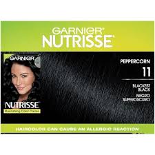 You get gorgeous looking hair for a long span of up to eight weeks which makes it the best long lasting black hair dye. Garnier Nutrisse Nourishing Color Creme 11 Blackest Black Garnier Hair Color Black Black Hair Dye Color Garnier Hair Color
