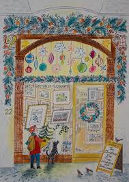 The Christmas Eve Tree By Delia Huddy And Emily Sutton Art Christmas Art British Art