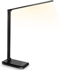 These table lamps are available in unique designs that give a contemporary look to any space. Led Desk Lamp Table Lamp Reading Lamp With Usb Charging Port 5 Lighting Modes 5 Brightness Levels Sensitive Control 30 60 Min Auto Timer Eye Caring Office Lamp Folding Led Desk Lamp Amazon Com