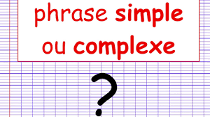 Phrase Simple Ou Phrase Complexe Youtube