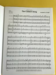 The Caisson Song, arr. Al Hager, Trombone Trio