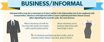 Business Informal Smart Casual Casual Dress Codes
