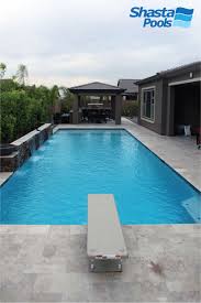 Geometric Backyard Diving Pool Pool Builders Pool Pools For Small Yards