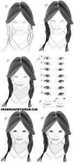 Selected drawings of cute and pretty girls. How To Draw A Realistic Cute Little Girl S Face Head Step By Step Drawing Tutorial For Beginners How To Draw Step By Step Drawing Tutorials