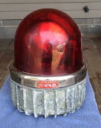 Federal Signal Corp Commander 371 Red Warning Rotating Light Series A3 120v Lights And Sirens Beacon Lighting Lights