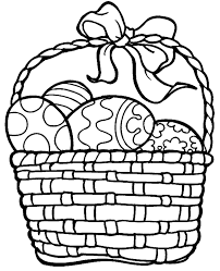 Use chenille stems and felt shapes to jazz up a supermarket staple. Basket Full Of Easter Eggs Topcoloringpages Net