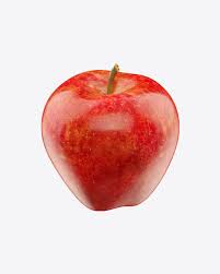 Download Download Red Apple Cut Transparent Png On Yellow Images 360 PSD Mockup Templates