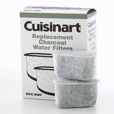 It explains how to clean a cuisinart coffee maker and replace the charcoal water filters. Cuisinart Replacement Charcoal Water Filters 2 Pk