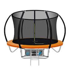 Kacho 8Ft Trampoline For Kids, Trampoline With Safety Enclosure Net, Heavy  Duty Trampoline, Outdoor Recreational Trampoline, Round Trampoline, 99 Lbs  Capacity Weight, Blue - Walmart.Com