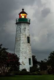Strategically situated at the mouths of three rivers, old point comfort lighthouse marks the entrance to historic hampton roads. Old Point Comfort Lighthouse Lighthouse Pictures Lighthouse Lighting Lighthouse Photos