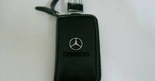 Pin On Leather Keychain