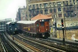 2 Train Simpson Street 1980 The Bronx New York New York Subway Ny Subway