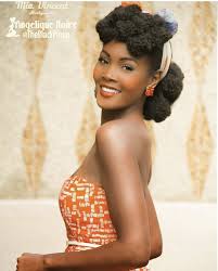 Pin up hairstyles, first and foremost, the epitome of vintage, have a certain je ne sais quoi about 19. Black Pinup Model Angelique Noire Faces Of Black Fashion Black Pinup Model Angelique Noire