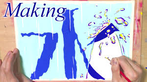 絵画探求 on X: 「水」をテーマに平面構成しました ↓↓↓↓下のリンクよりYouTubeで制作過程を公開しています  t.corLtgESuVa8 平面構成 色彩構成 アクリル絵の具 アクリルガッシュ イラスト アナログイラスト  絵描きさんと繋がりたい 絵描きさんと ...