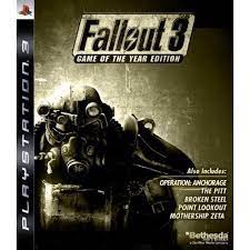 Fallout 3 Game Of The Year Edition Playstation 3 Walmart Com Fallout 3 Fallout Fallout Game