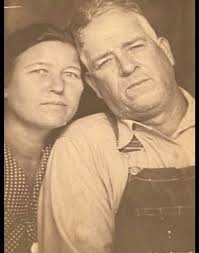 1940 H.K. Abney and Sallie Oklahoma Choctaw with 2 sons