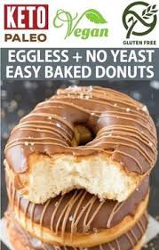 Description These Vegan And Gluten Free Baked Donut Recipe Is Quick Easy And Made Without Yeast And W In 2020 Donut Recipes Easy Donut Recipe Gluten Free Donuts Baked