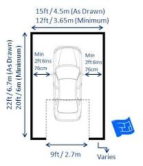 Single Garage Dimensions Including Garage Door Dimensions Click Through For More On Garage Design Garage Door Dimensions Garage Dimensions Single Garage Door