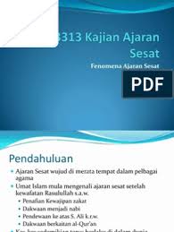 Fenomena ajaran sesat di malaysia. Fenomena Dan Sejarah Ajaran Sesat