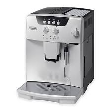 The switch on the integrated milk container allows you to select the desired consistency of milk. De Longhi Magnifica Fully Automatic Espresso Cappuccino Maker In Silver Bed Bath Beyond