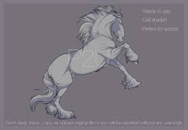 Shire Horse Base By Horraw X Horse Drawings Horse Sketch Horse Cartoon