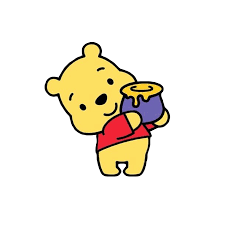 Winniethepooh Winnie The Pooh Cute Bear Yellow Honey Aesthetic Tumblr Pinterest Overlay Ed Cute Disney Drawings Cute Disney Wallpaper Cute Doodles