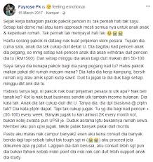 Penolong pegawai tadbir n29 2. Rm2 Ribu Sebulan Tak Cukup Duduk Tanjung Malim Kesian Bapa Kau Tanggung Fokus Cari Infonet