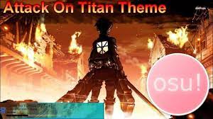 osu! - Attack on Titan Theme [Insane] - Guren no Yumiya - YouTube