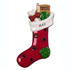 Zazzle's festive selection of dog christmas stockings will add some seasonal style to your holiday décor. Personalized Treats Stocking Dog Christmas Ornament Dibsies Personalization Station