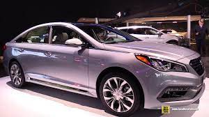 Дуже комфортне та приємне авто як в ходу так і в експлуатації. 2015 Hyundai Sonata 2 0t Limited Exterior And Interior Walkaround 2015 Detroit Auto Show Youtube