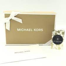 Full star full star full star full star half star. Michael Kors Empty Gift Box With Ribbon And Thank You Card Shopee Philippines