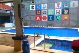 Rumah Bapak Karjono Villa Bougenvile Jati Bening Bekasi Untuk Anda Yang Punya Rumah Dan Ingin Buat Kolam Renang Dengan Model Mirip Kolam Renang Kolam Villa