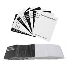 But mostly, it's really a fun game to have a great evening with your friends. You Can Buy A Friends Themed Version Of Cards Against Humanity