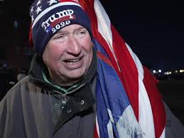 Supporters of the jailed Capitol rioters have gathered outside the prison  in Washington DC, as President Trump pardoned about 1,500 people who were  involved in the 6 January riots.
