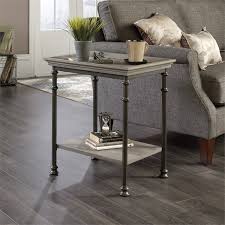 Plus, the extra storage is both practical and perfect for adding a decorative flair to a simple piece. Sauder Canal Street Side Table Northern Oak Finish Walmart Com Walmart Com
