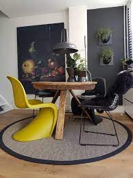 rond vloerkleed onder een ronde eettafel inrichting huis com ronde eettafel vloerkleed onder eettafel ronde vloerkleden