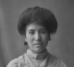 Lucy Collins, from Ponca City in Oklahoma Territory