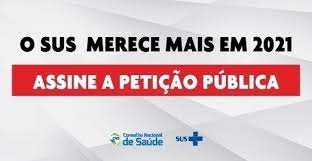 Nós, médicos portugueses, dirigimos esta petição ao povo português. Abaixo Assinado Peticao Publica O Sus Merece Mais Em 2021 Cns Reivindica Manutencao De Piso Emergencial Change Org