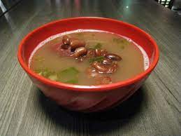 Brenebon Red Kidney Bean Soup With Pork Trotters A Minahasa Manado Cuisine Specialty Indonesia