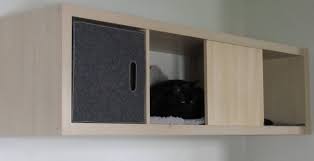 Cat shelves bridge cat bridge cat wall furniture cat shelves wall cat furniture wall cat shelf wall mount wall mounted cat shelves climbing wall mounted cat shelves are a great space saving idea for small spaces and apartments when you don't want to take up valuable floor space. 17 Clever Ikea Hacks That Will Make You And Your Cat Very Happy