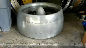 Small block 400 v8 engine block coffee table man cave. Beoing 737 Jet Engine Coffee Table By Aero Furnishings Before Polishing Youtube