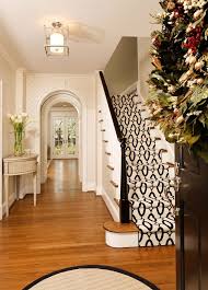 Black And White Stair Runner Stair Runner Carpet Staircase Traditional With Black And White Stair Runner Black Stair Traditional Staircase House Design Black And White Stairs