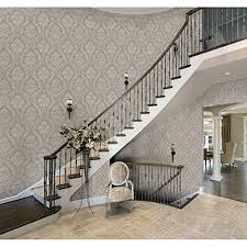 Set up was super easy!! Chinaluxury Damask Wallpaper Designer Wall Paper For Home Decor On Global Sources