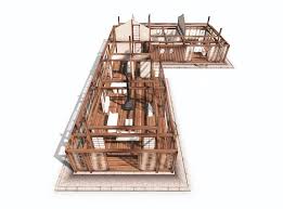 Traditional japanese mansion floor plans japanische. Prefab Japanese Villa Zenkei Yokoso Japanese Gardens
