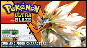 Https Youtu Be 0lo8uxs06z4 Pokemon Ultra Blaze More New Features With Mega Evo And Sun Moon Char