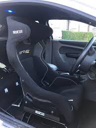Another Customer Ready To Hit The Track This Sparco Circuit Bucket Seat Looks Fantastic Now It S Fitted In Our Customer S Sport Seats Racing Harness Car Seats