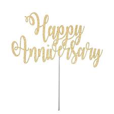 4 out of 5 stars. Happy Anniversary Cake Topper Anniversary Topper Wedding Happy Anniversary Happy Anniversary Cakes Anniversary Cake